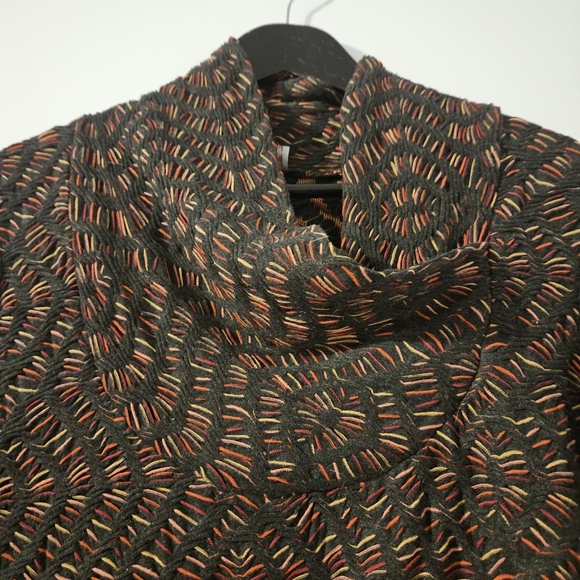 Luc fontaine women's unique knit tunic top - Picture 6 of 10